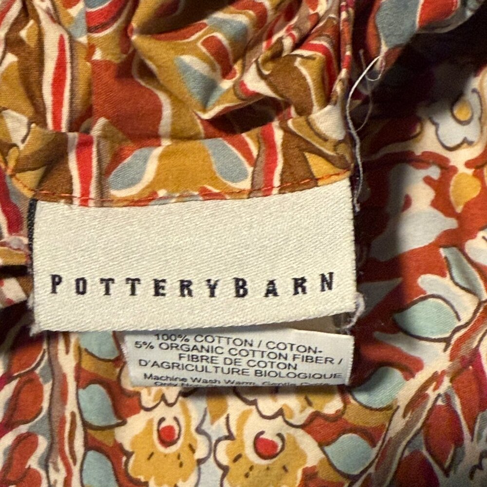 Pottery Barn Bella Paisley King Duvet Cover and Standard Pillow Shams (3) - Picture 4 of 4